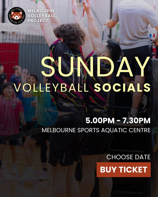 Sunday Volleyball Socials Melbourne (KotC) - Choose Date